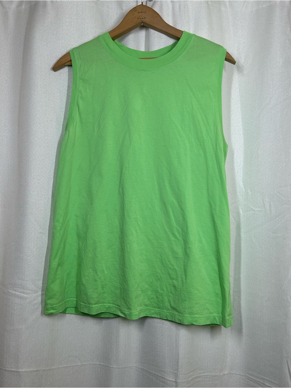 Lululemon All Yours Tank Top Bright Scream Green Size 6 Athletic Exercise